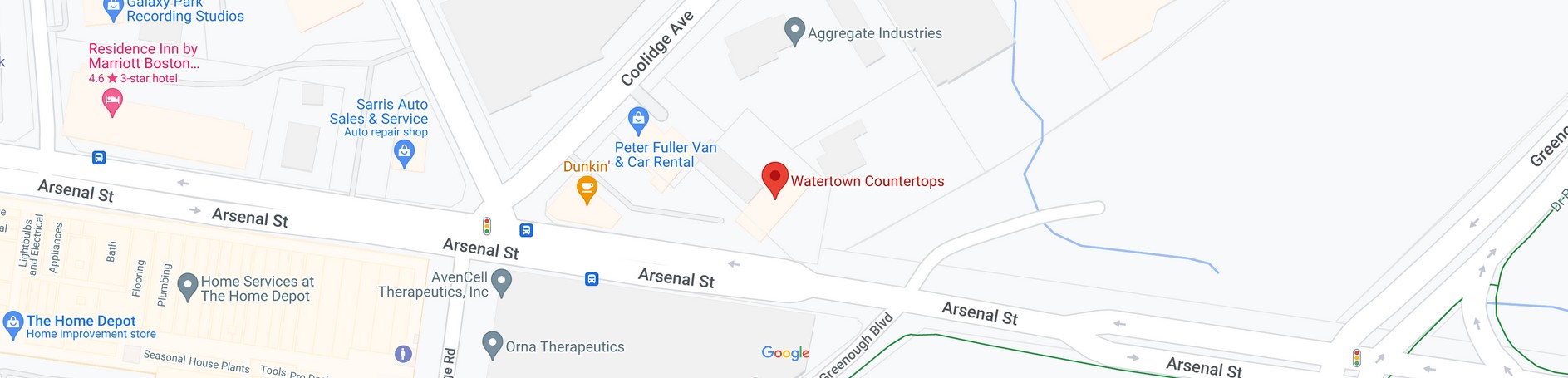 Watertown Countertops & Stone location