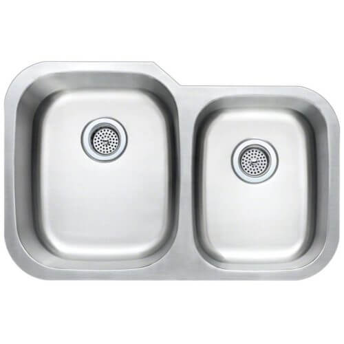 60/40 Undermount Sink - DOUBLE BOWL 60/40 - 3120S